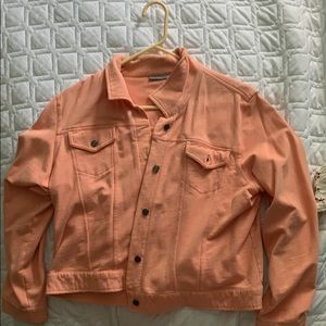 orange jacket